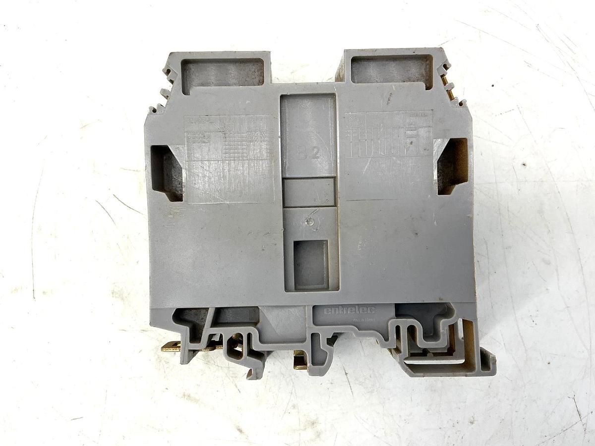 Used Lot of 4 ABB Entrelec M70/22 Terminal Block Grey 150A 600V 1SNA115216R1300