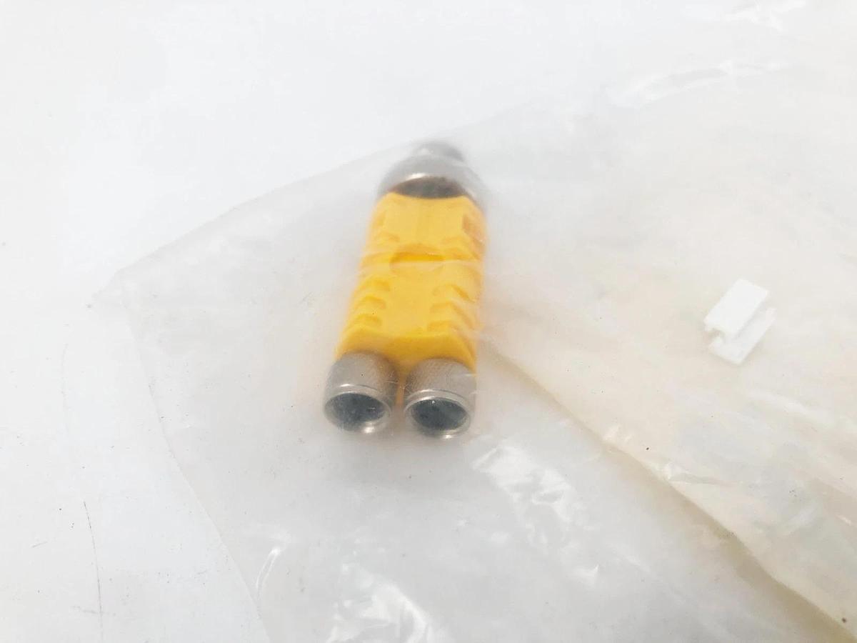 New Turck VBRS 4.4-2SKM 3/S719 Splitter M12 Male 4 Pin to x2 M8 Female 3 Pin