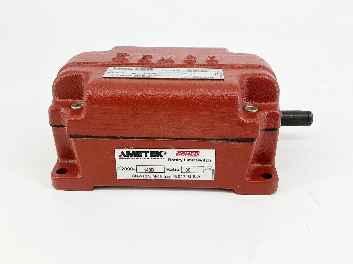 New Ametek Cemco 2000-148B Rotary Limit Switch NEMA 4 Ratio 30 - No Box