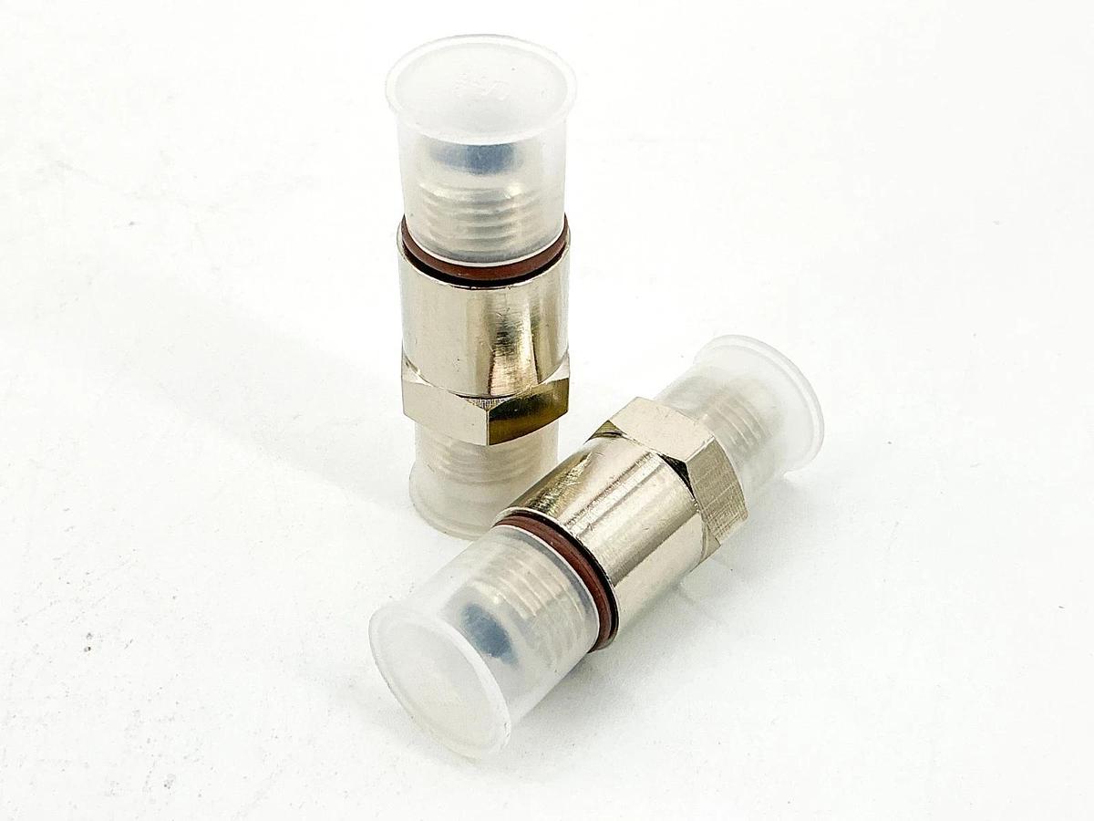 New Lot of 2 Nordson 972628 Hose Connect Fitting .FTG.A9/16UNF