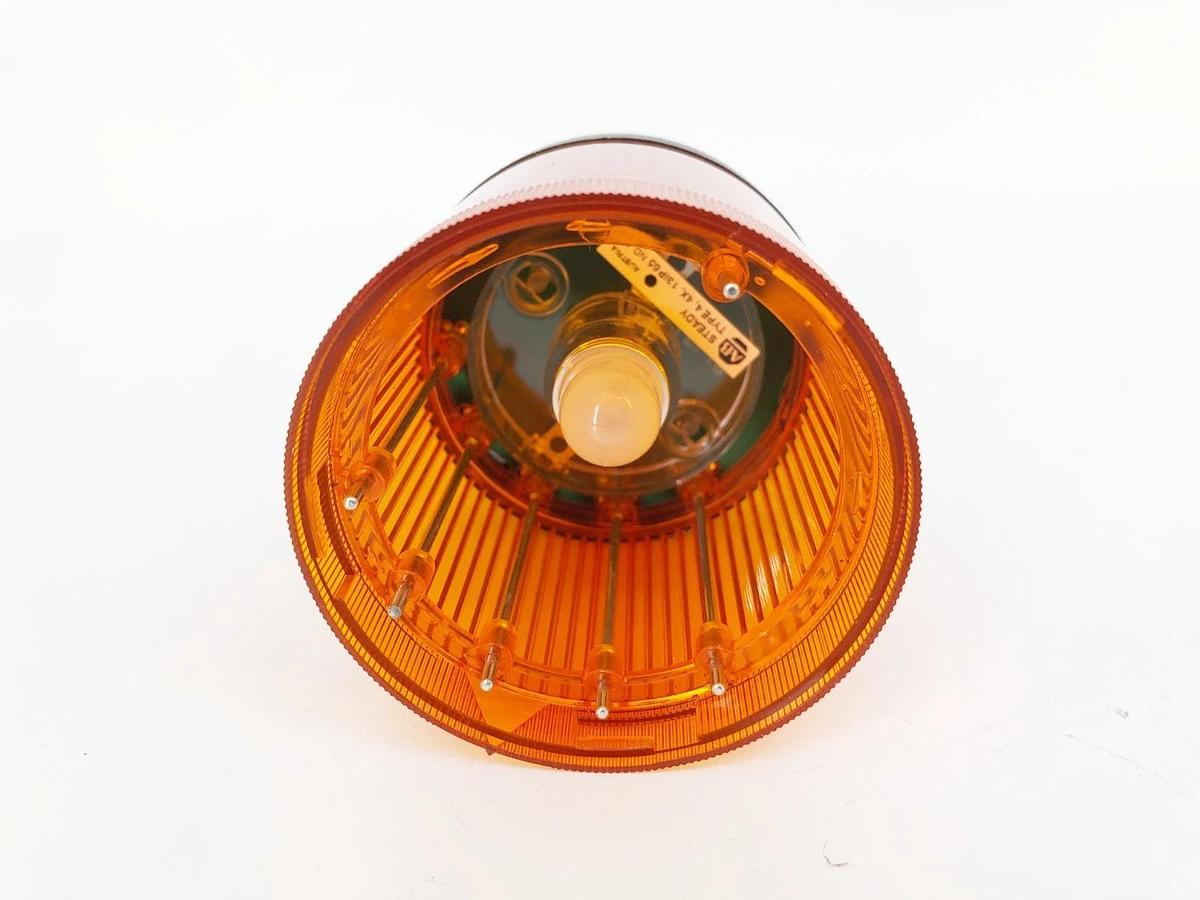New Allen Bradley 855T-B00XN5 Ser. B Stack Light Amber Steady 250V - No Box