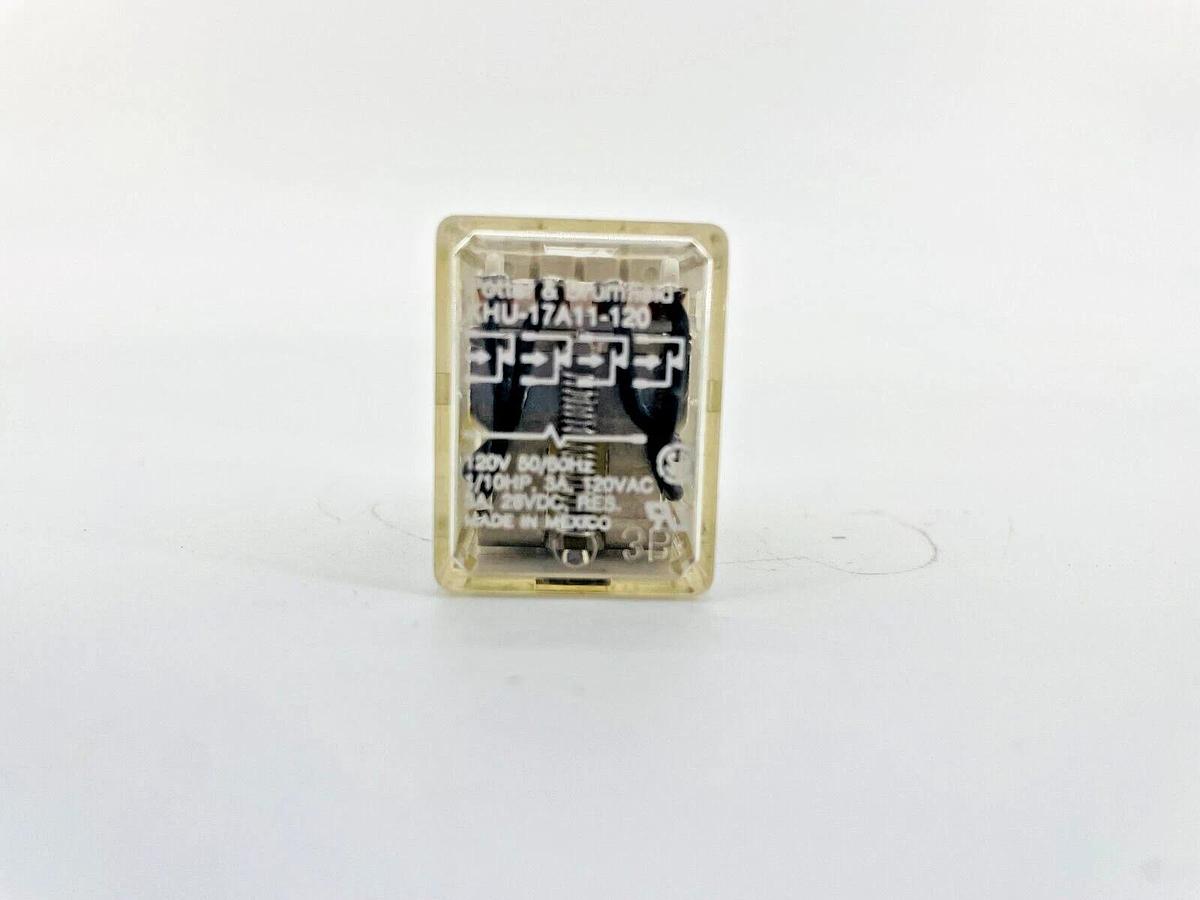 New Potter & Brumfield KHU-17A11-120 Relay 120V 1/10HP 3A 28VDC