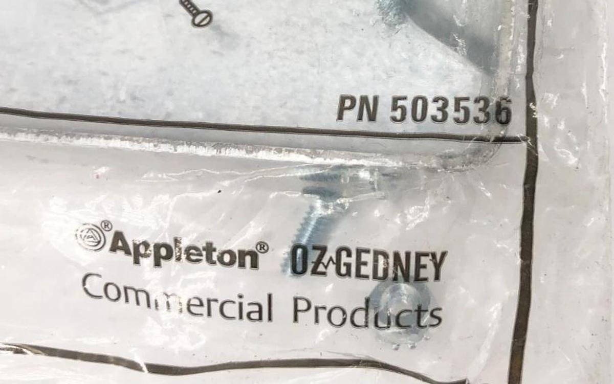 Lot of 4 New Emerson 503536 Raised Square Surface Covers 4"