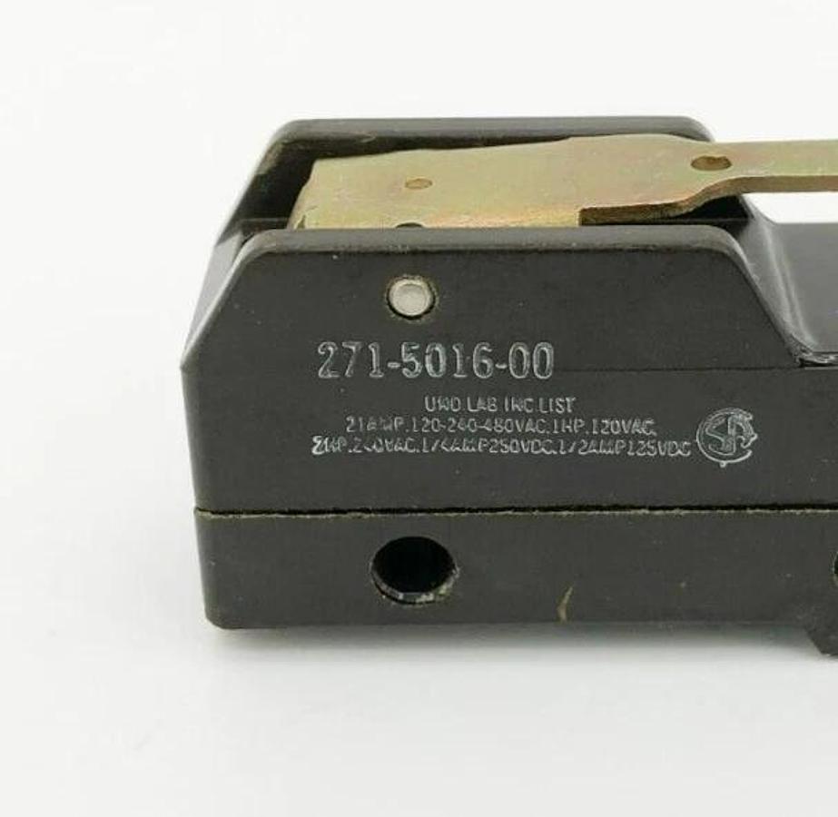 New Robertshaw 271-5016-00 Snap-Action Auxiliary Switch 21AMP 120/240/480VAC