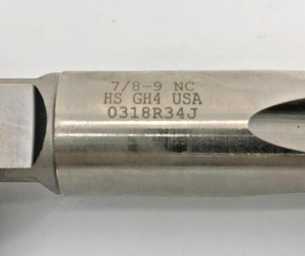 New FMT 7/8-9 H4 HSS TPR Flute Plug Tap