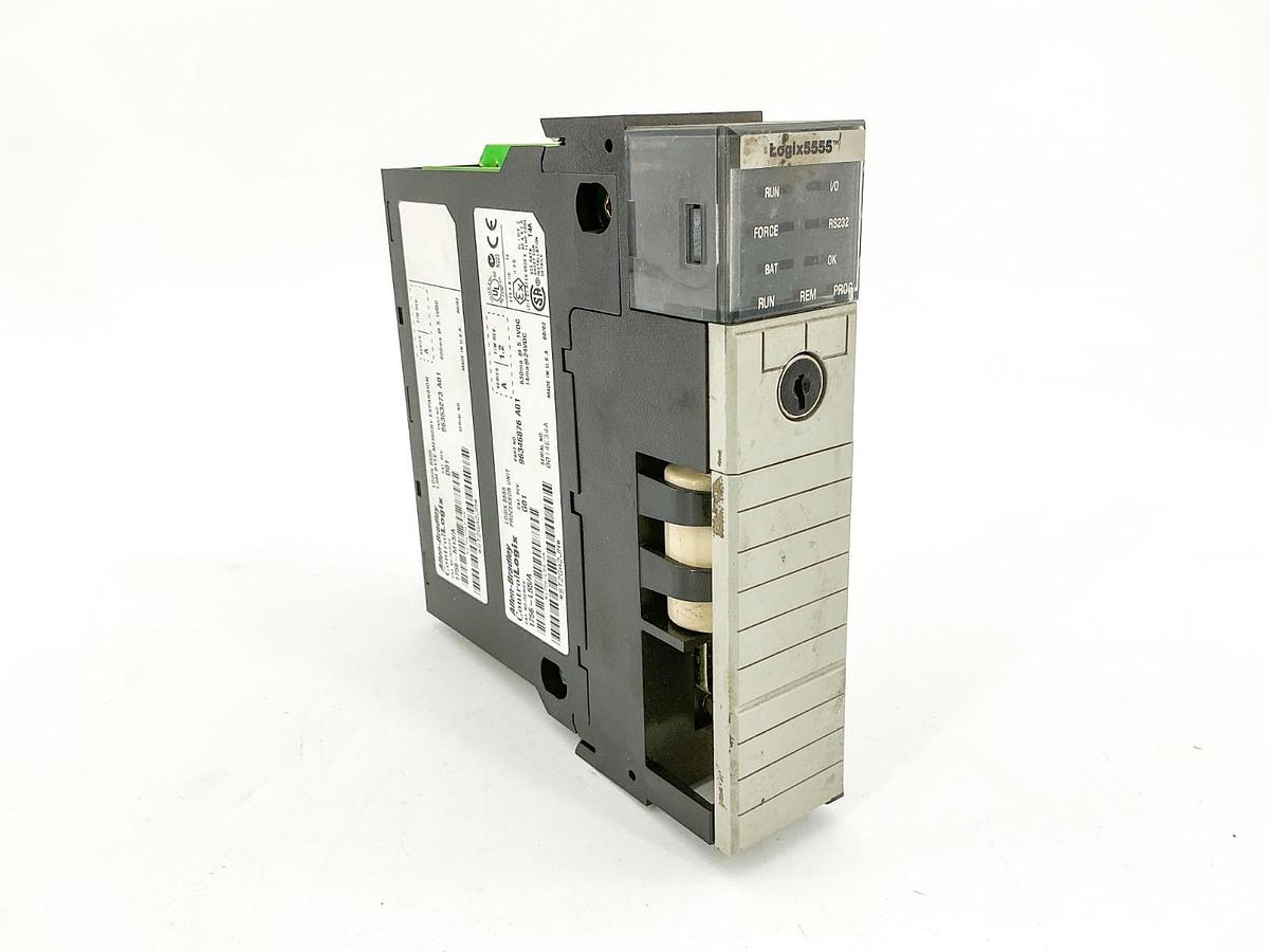 Used Allen Bradley 1756-L55M13 ControlLogix Processor Unit with Memory Expansion