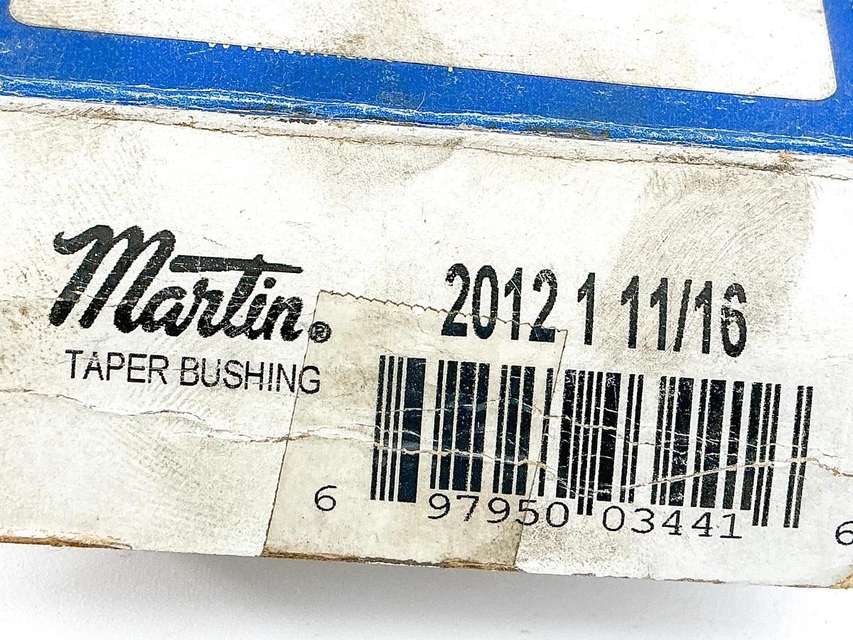 New Lot of 2 Martin 2012 1-11/16 Taper Bushing Bore 1-11/16" Bore