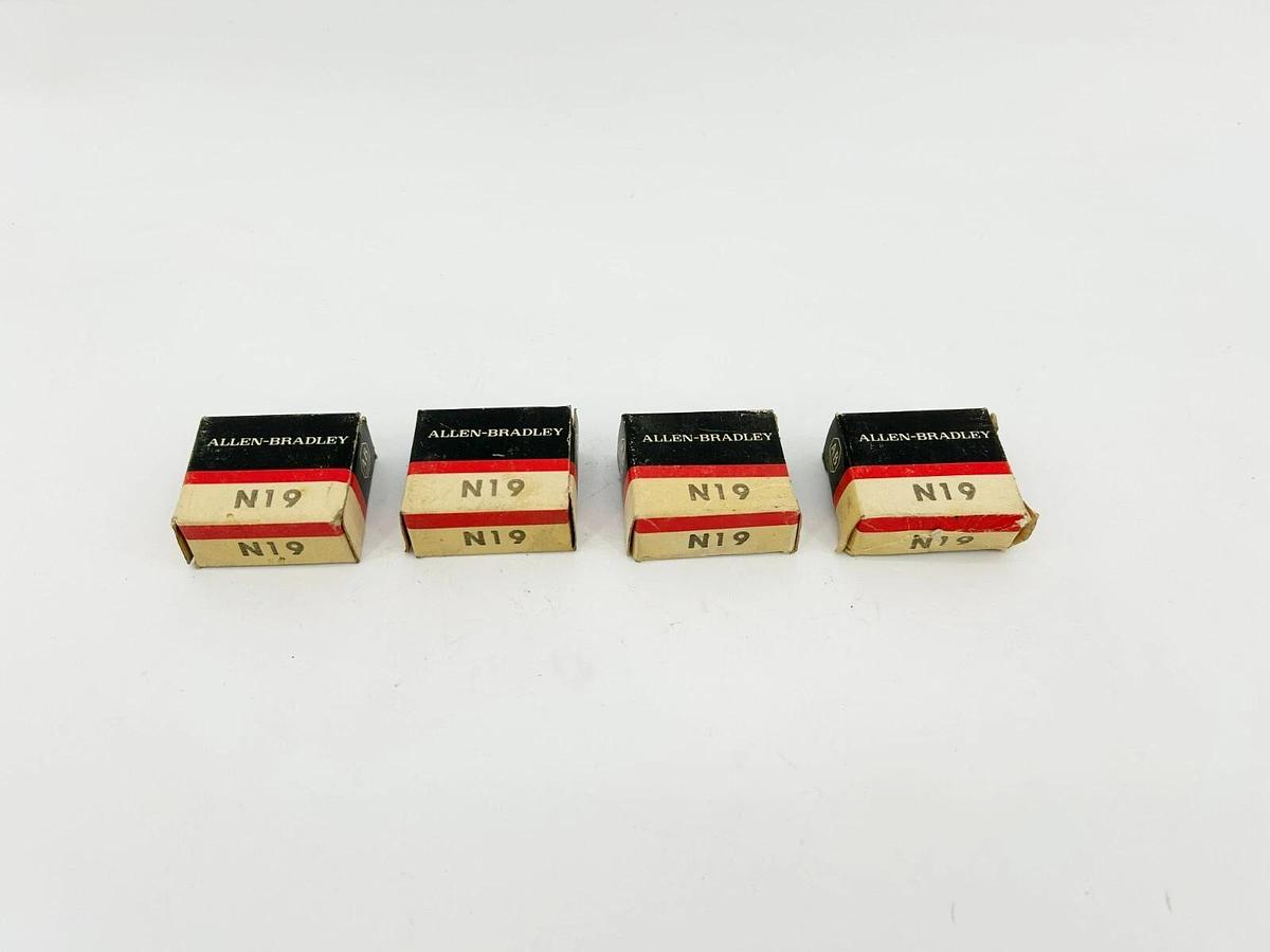 Lot of 4 New Allen Bradley N19 Thermal Overload Heating Elements