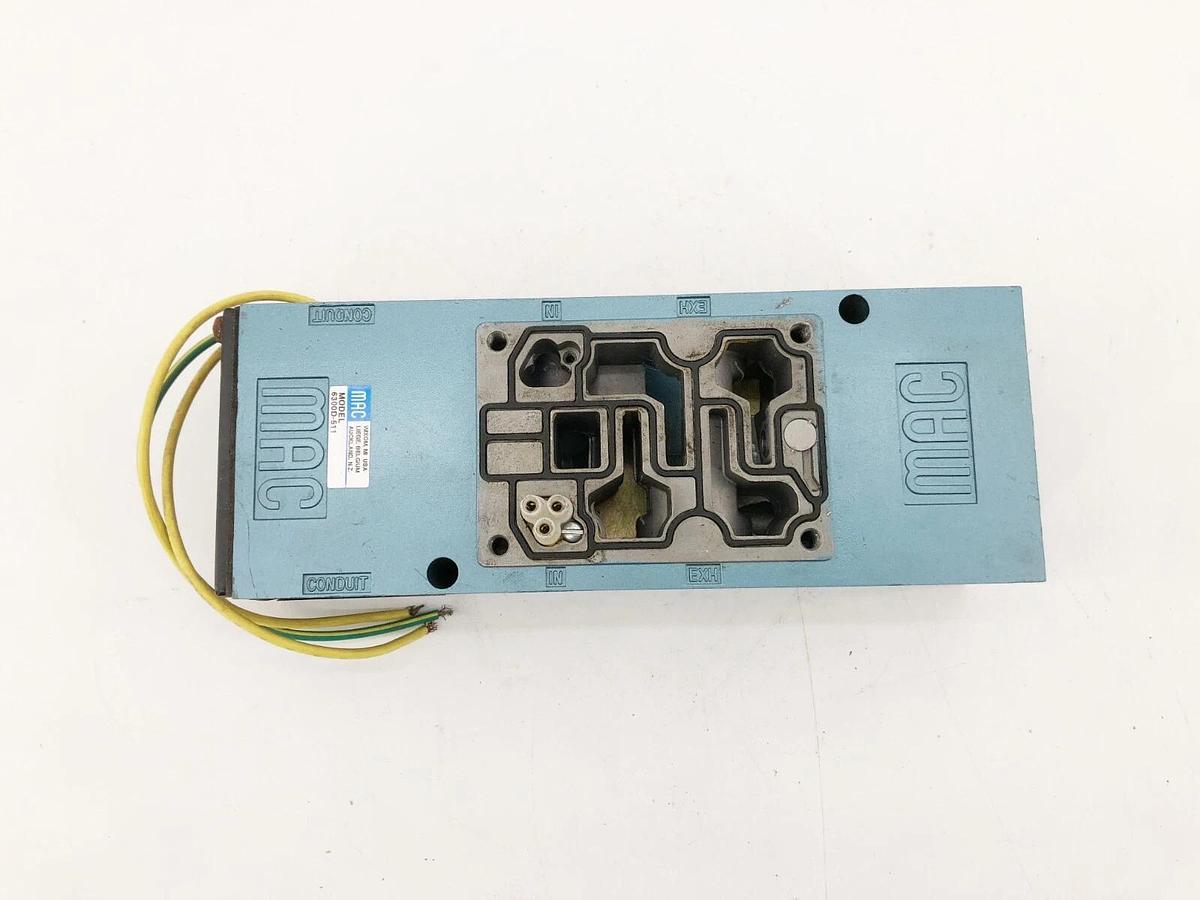Used MAC Valves 6300D-511 Solenoid Valve Block