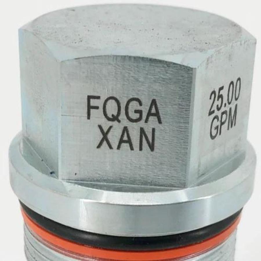 New Sun Hydraulics FQGA-XAN Flow Fuse Valve 25.00 GPM - No Box
