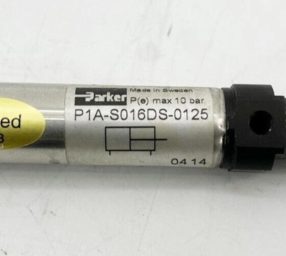 New Parker P1A-S016DS-0125 Pneumatic Cylinder 10Bar