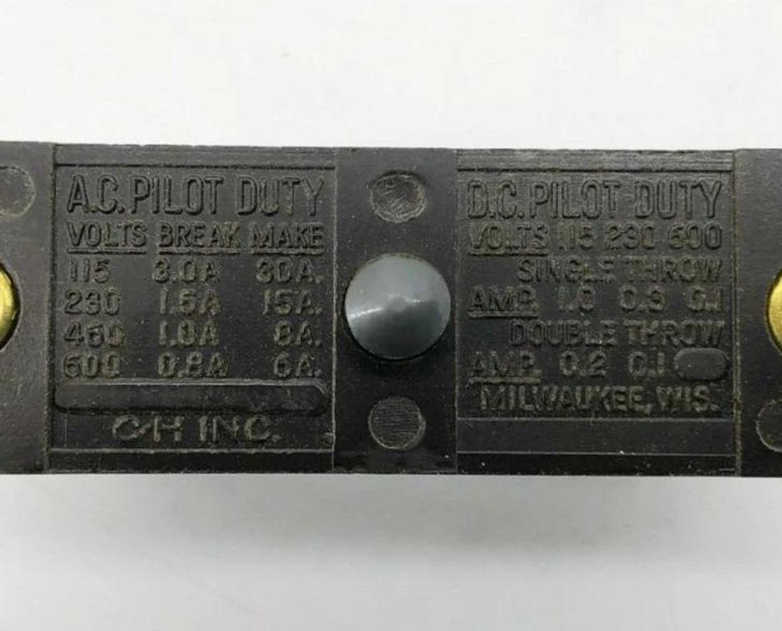 New Cutler Hammer 10316H2000A Precision Limit Switch