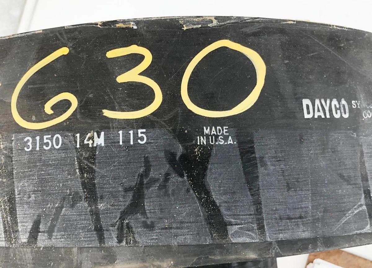 Used Dayco 3150-14M-115 Timing Belt
