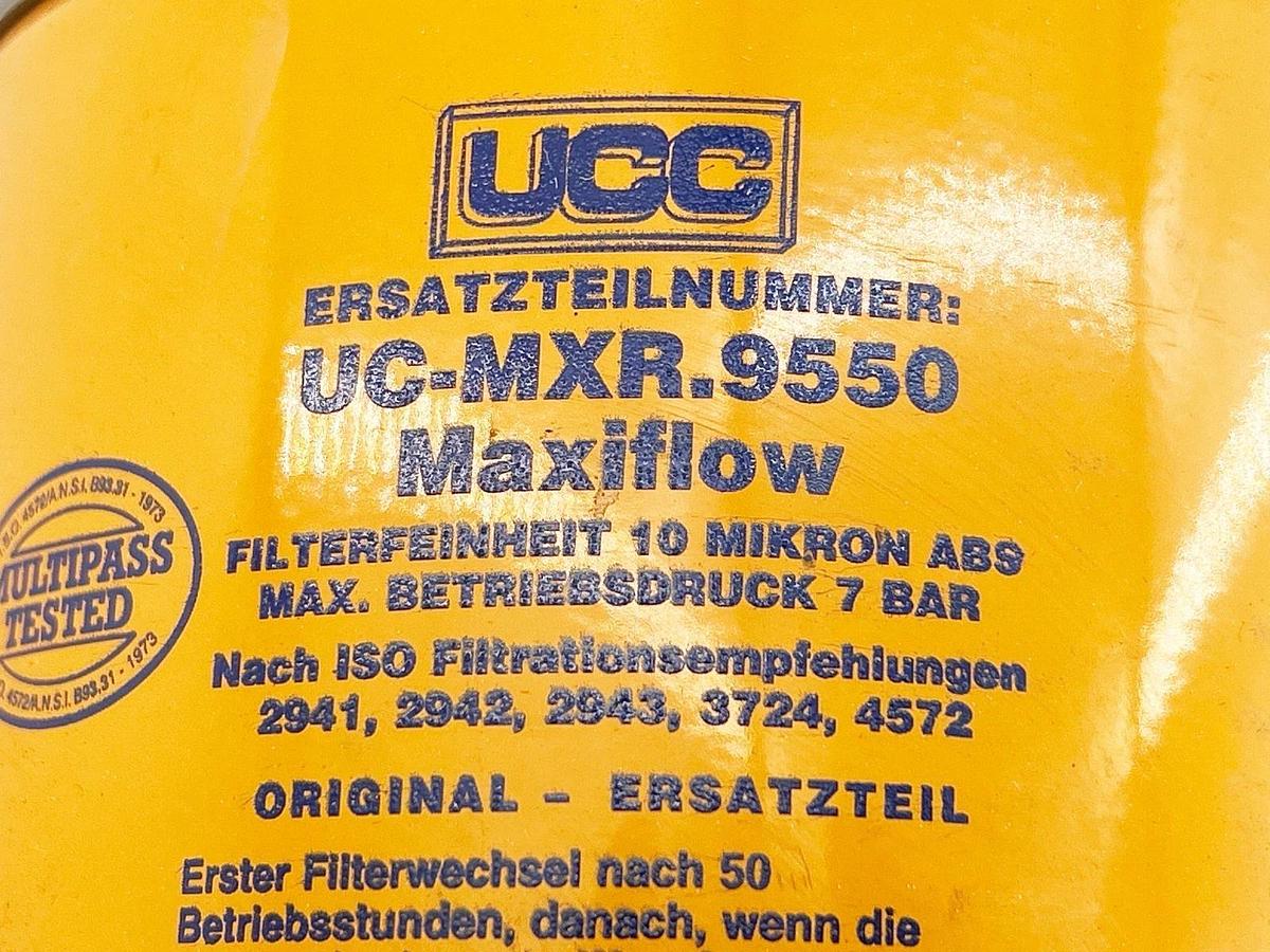 New UCC UC-MXR-9550 Dual Filter 10 Micron 7 Bar MXA.7551.424
