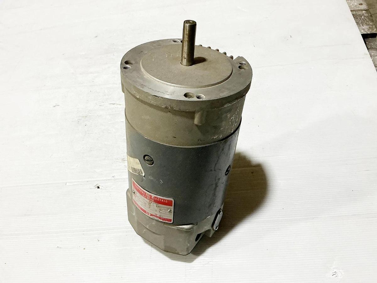 Used General Electric 5BCD56ND91 Electric DC Motor 1/2HP 1725RPM 180V 2.65A