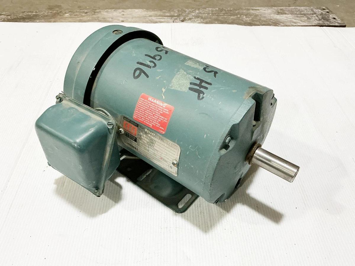 Used Reliance P14X3238M-SQ Electric Motor 1.5HP 460V 1730RPM 4.2A 3PH FC145T Frame