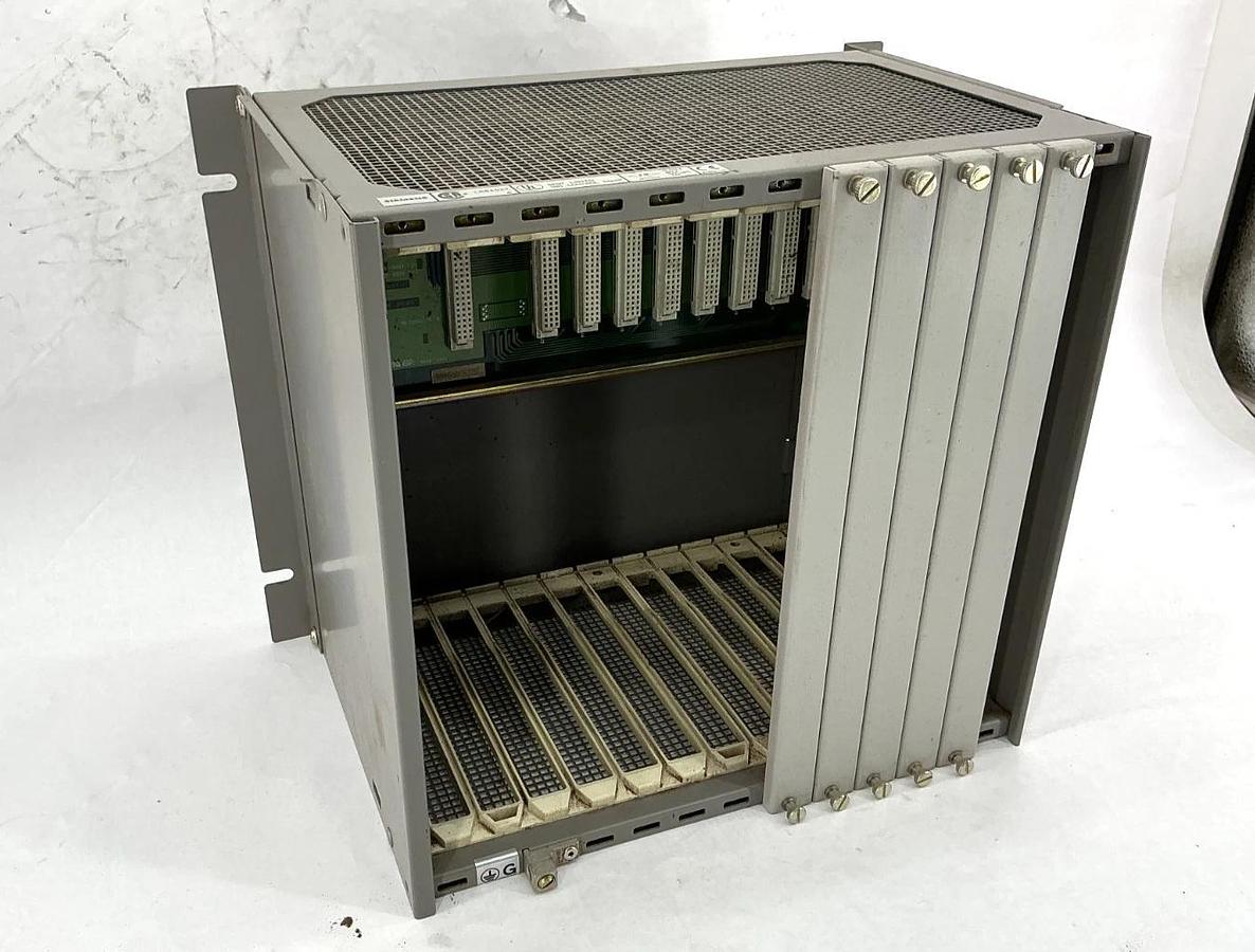 Used Siemens 505-6508 Mounting Rack Module PLC 8-Slots 5056508