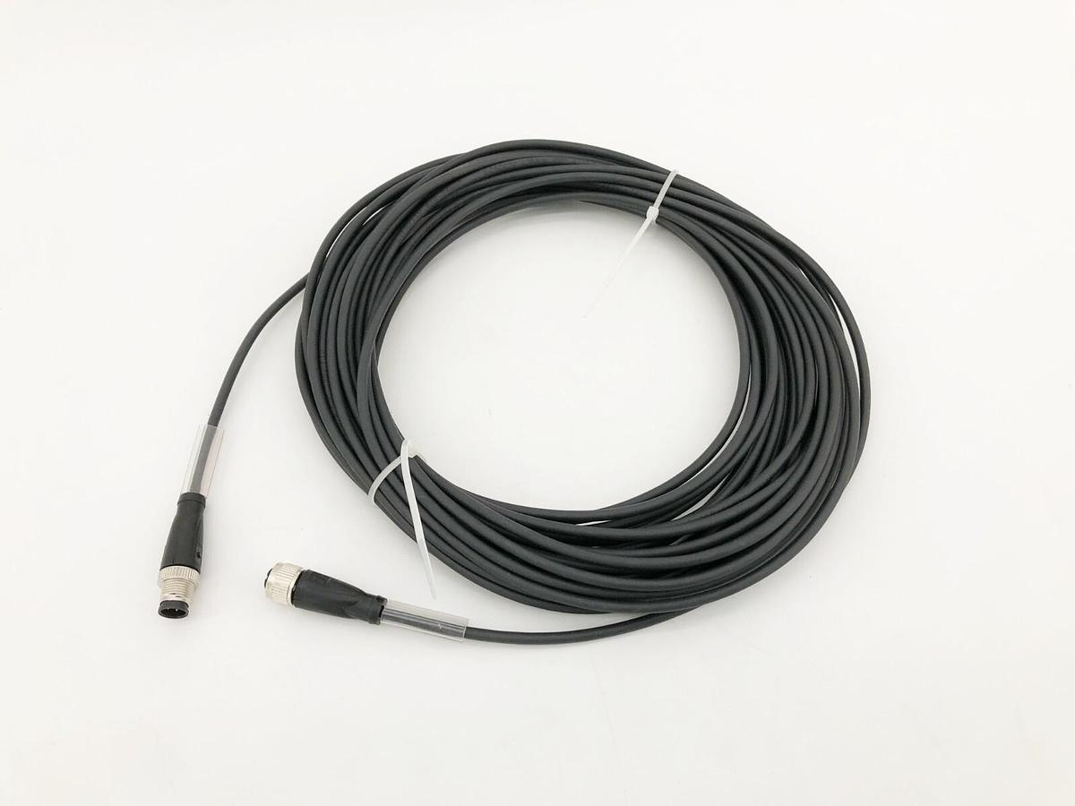 New Pepperl+Fuchs V1-G-BK1.5M-PUR-U-V1-G Cordset M12 4-Pin A-Coded