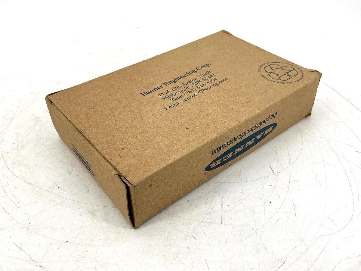 New Banner Engineering SM2A312DBZ Photoelectric Sensor 2-Wire 24-240VAC 26473