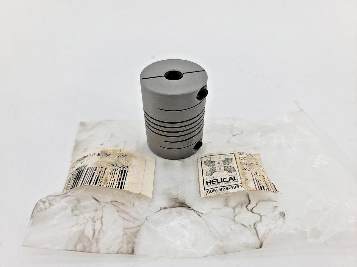New Helical ACR112-8mm-8mm Flexible Coupling 8mm Shaft 38mm Length