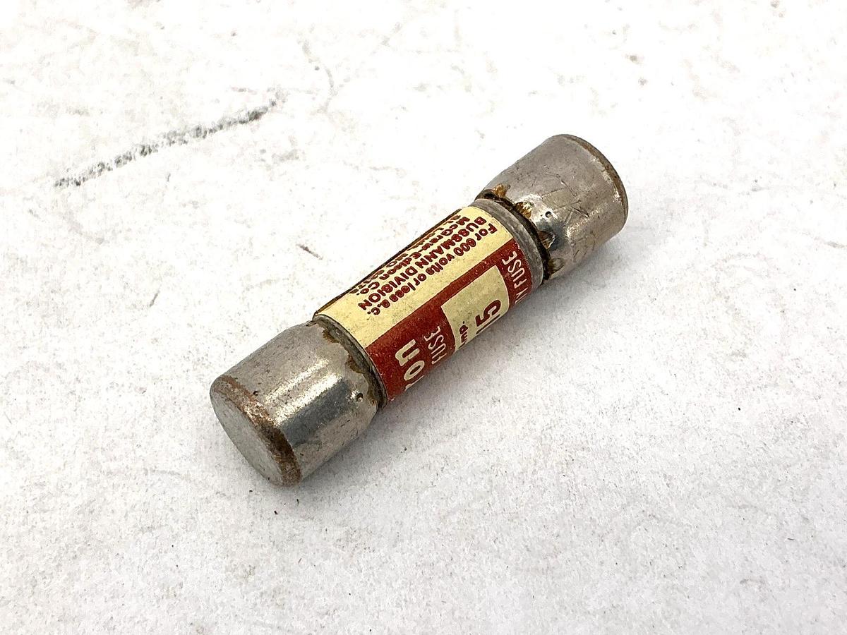 Lot of 4 New Bussmann KTK-15 Limitron Fast-Acting Fuse 15A 600V
