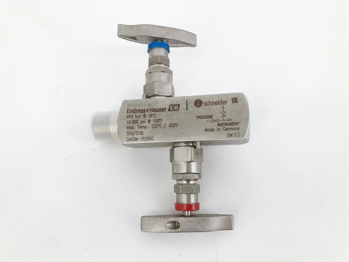 New Endress + Hauser DA63M-30C9/0 Deltatop Block & Bleed Valve 71041539