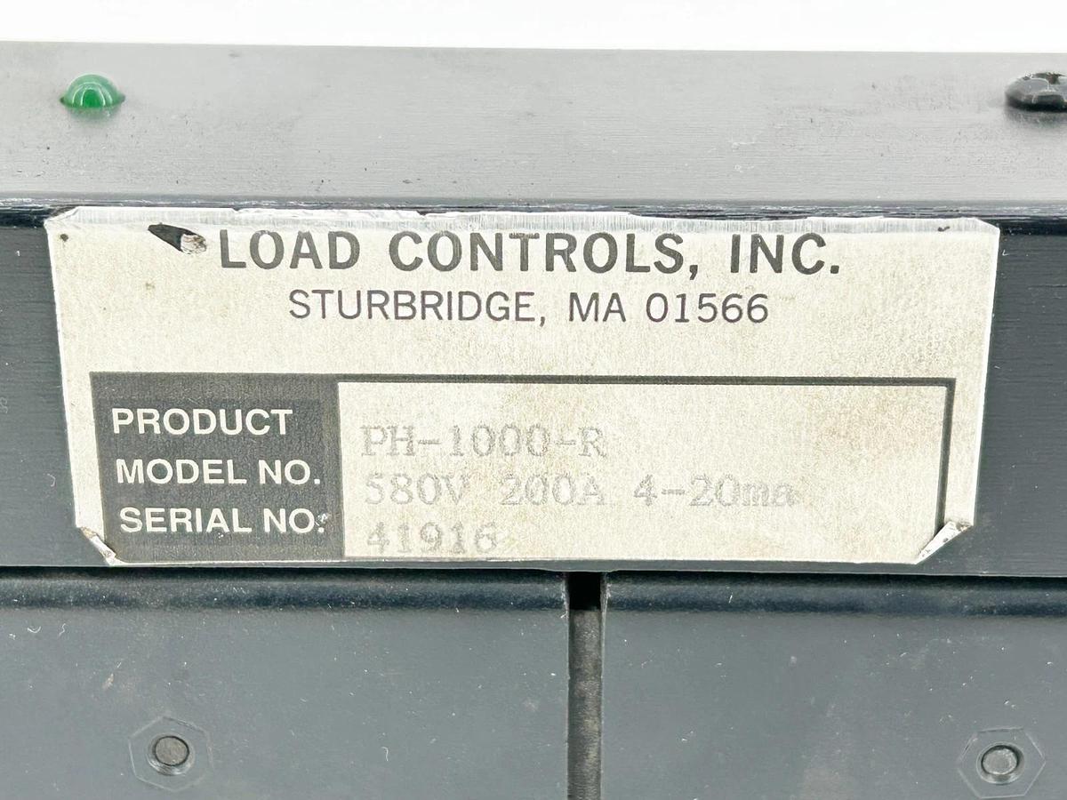 New Load Controls PH-1000-R Power Cell Monitor The Big Iron 580V 200A - No Box