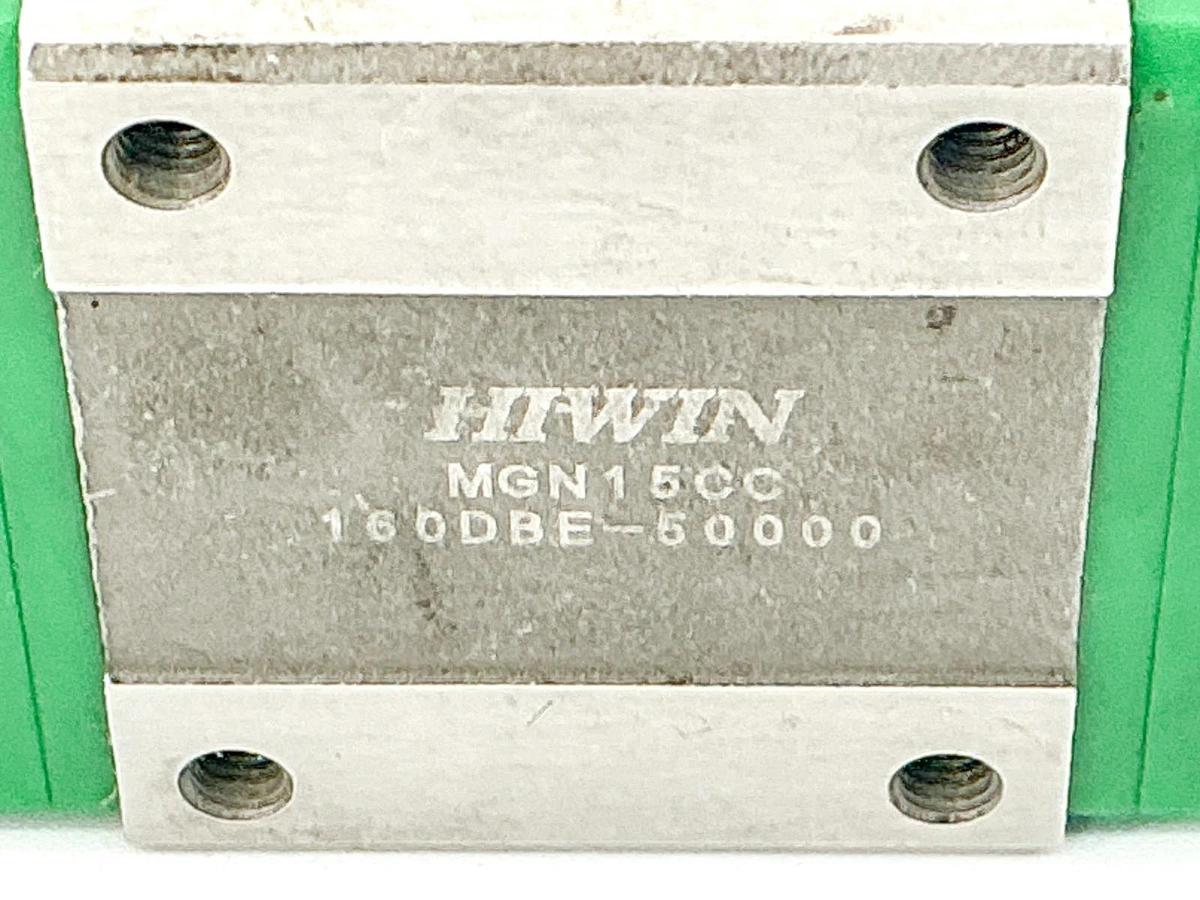 New Hiwin MGN15CC Mini Linear Guideway Bearing 160DBE-50000- No Box