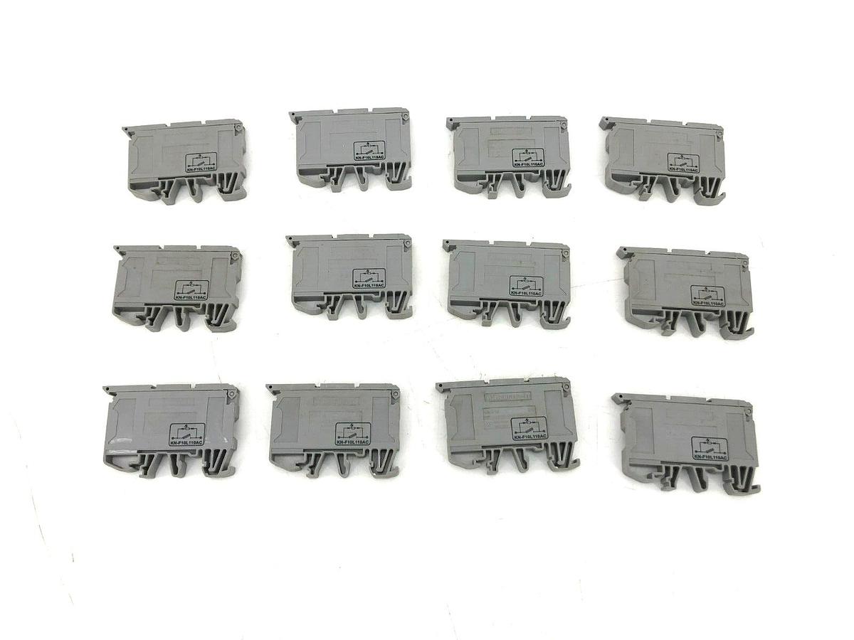 Lot of 12 New Konnect-It KN-F10L110AC Fuse Holders 5x20mm 110VAC