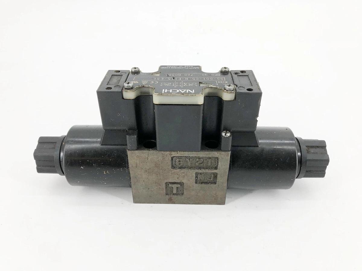 New Nachi SS-G01-C5-R-E115-E31 Directional Control Valve 760 D0380 - No Box