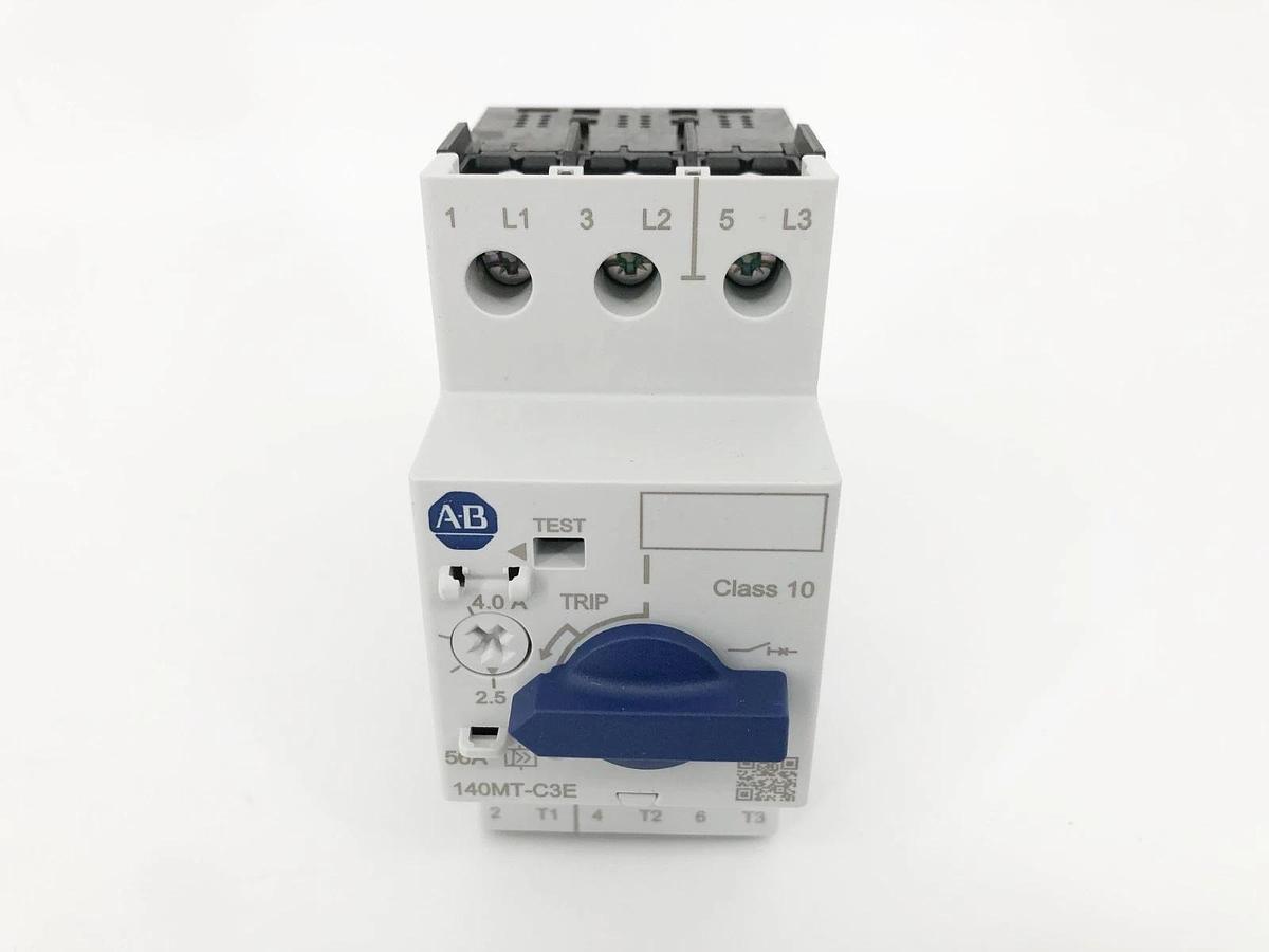 New Allen Bradley 140MT-C3E-B40 Ser. A Motor Protector Breaker 2.5-4A