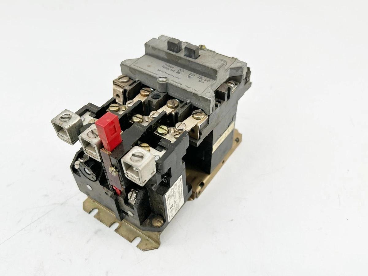 Used Westinghouse A200M0CX Starter Non-Reversing Size 0 3P 480V 5HP 18A 50/60Hz