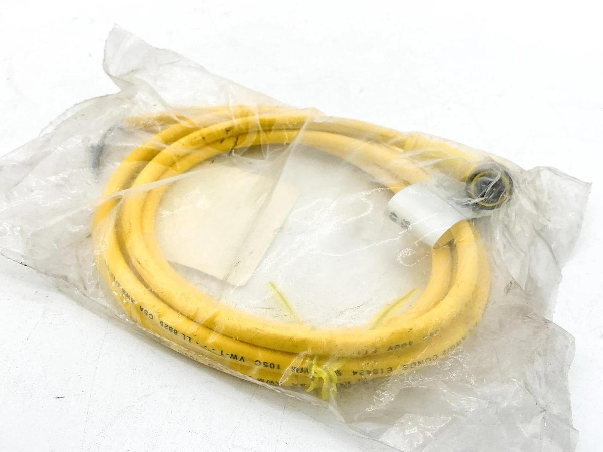 New Brad Harrison 702003D02F060 Micro-Change Cordset 2P Male 90 Deg PVC 70061