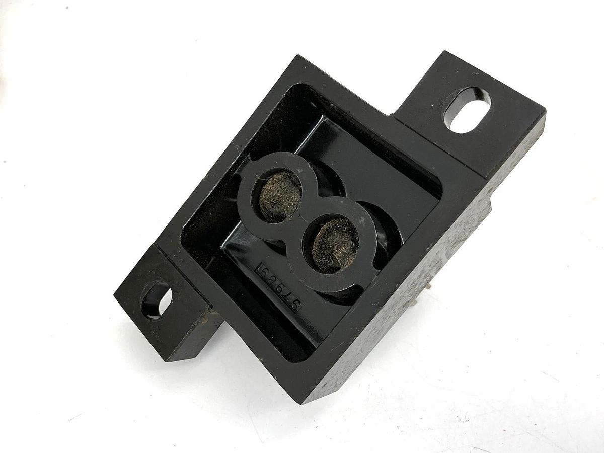 Used Bussmann 1BS103 Fuse Holder Block for Bolt-On Fuses 200kAIC 400A 600V