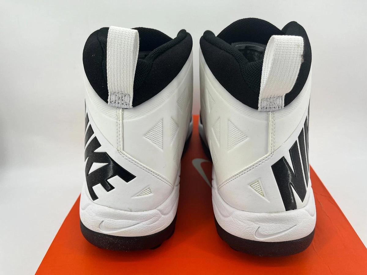 Nike Zoom Code ELT Stove Shark Black/White Size 16 Football Cleats