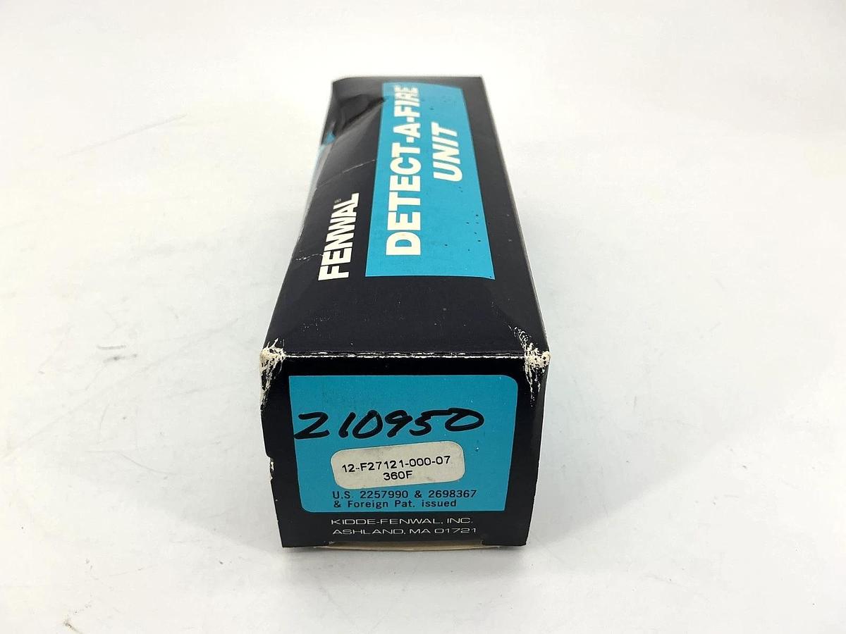 New Fenwal 12-F27121-000-07 Detect-a-Fire Temperature Sensor 360F 5A 125VAC