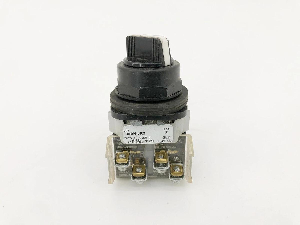 Used Allen Bradley 800H-JR2 Ser. F Selector Switch NEMA 4 4X 13
