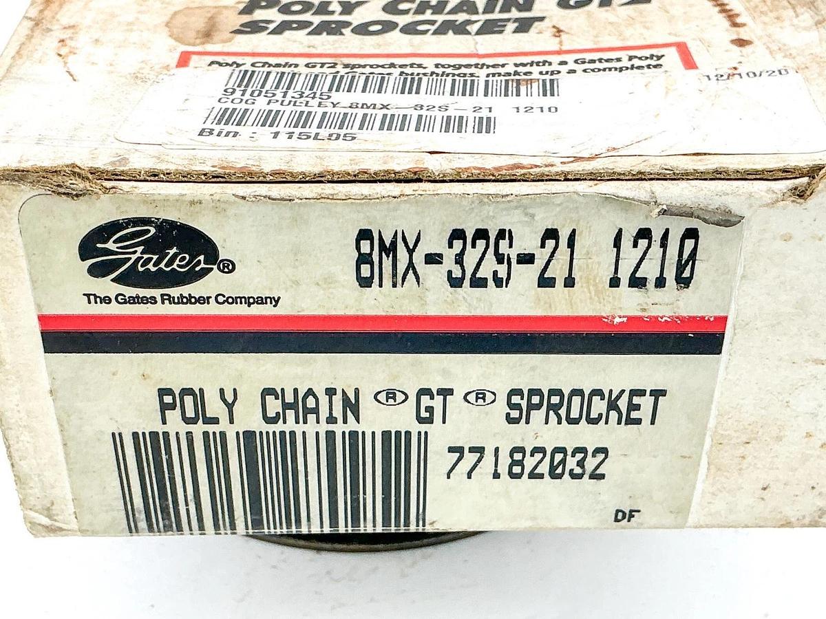 New Gates 8MX-32S-21 Poly Chain GT Sprocket 1210 77182032