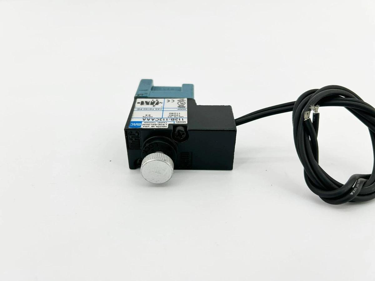 New MAC Valves 113B-113CAAA Solenoid Valve 110/120V, 6.8W