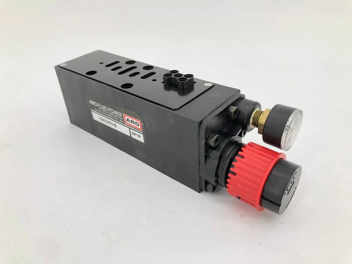 New ARO 118573-P4-G Pneumatic Regulator 2F819