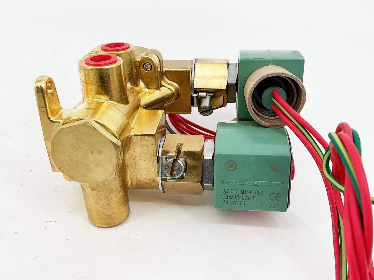 New Asco 8344G044MO 24VDC Solenoid Valve 125PSI 1/4" Pipe 10.6W