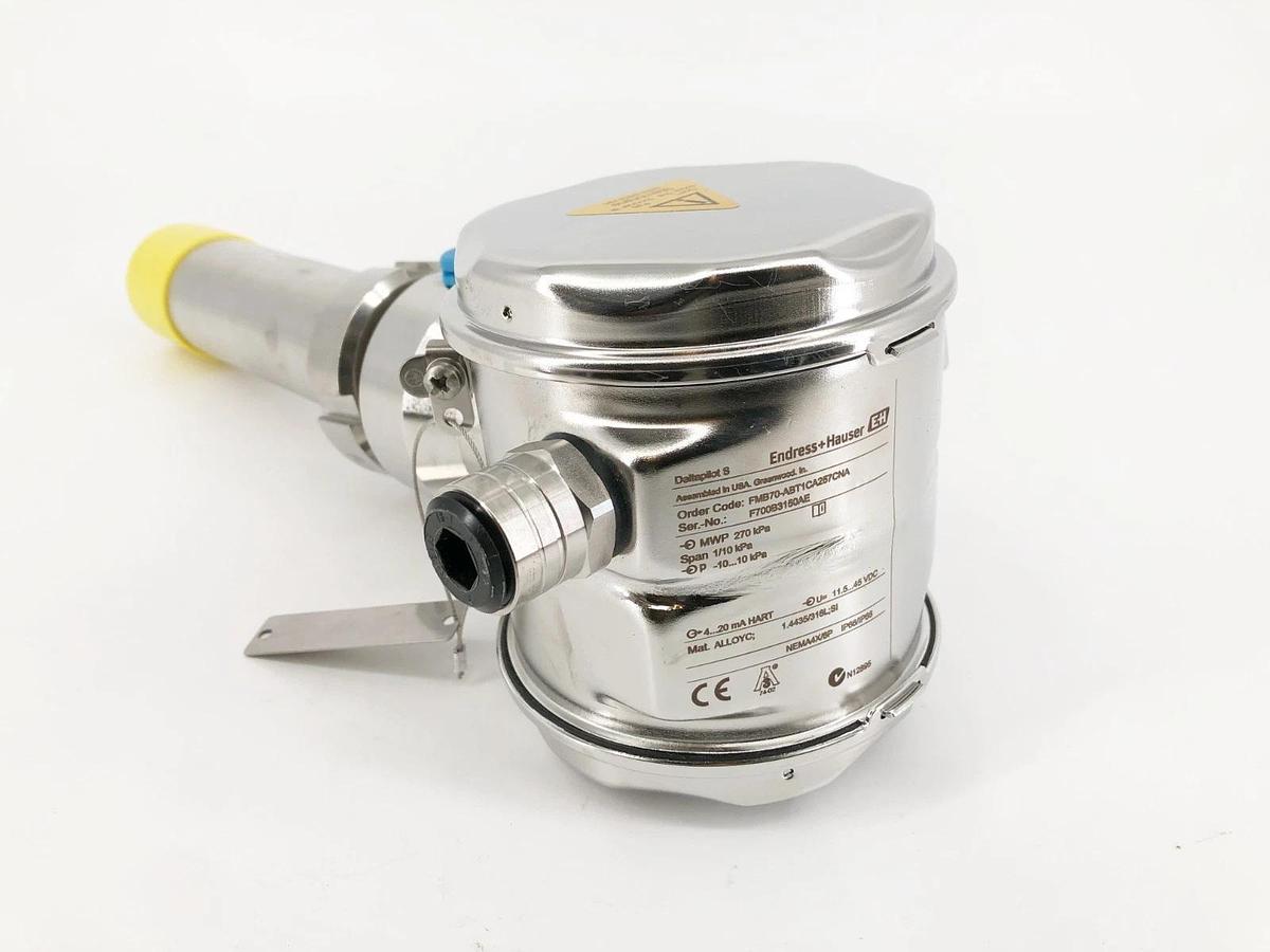 New Endress + Hauser Deltapilot S Pressure Transmitter FMB70-ABT1CA257CNA