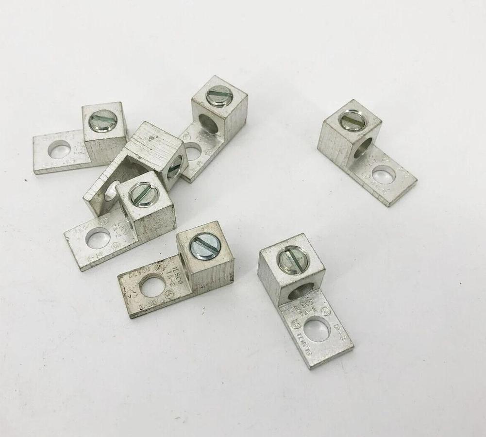 Lot of 7 New Ilsco TA-2 Mechanical Lugs AL9CU 2-14AWG