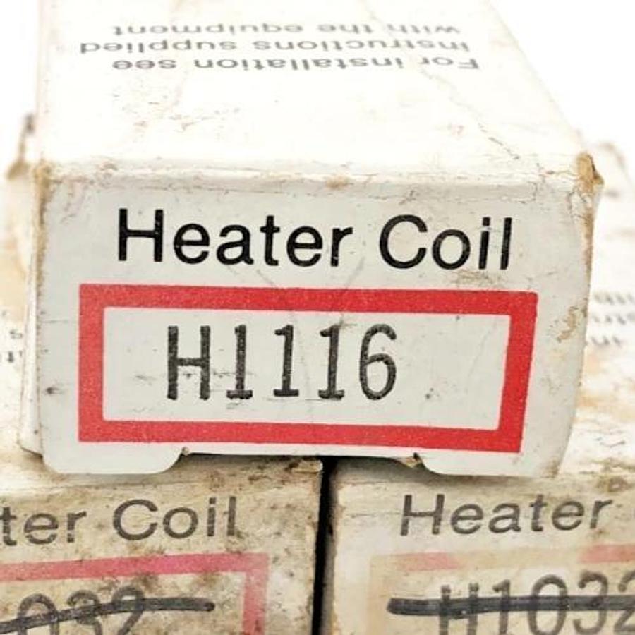 Lot of 3 New Cutler Hammer H1116 Overload Heater Elements