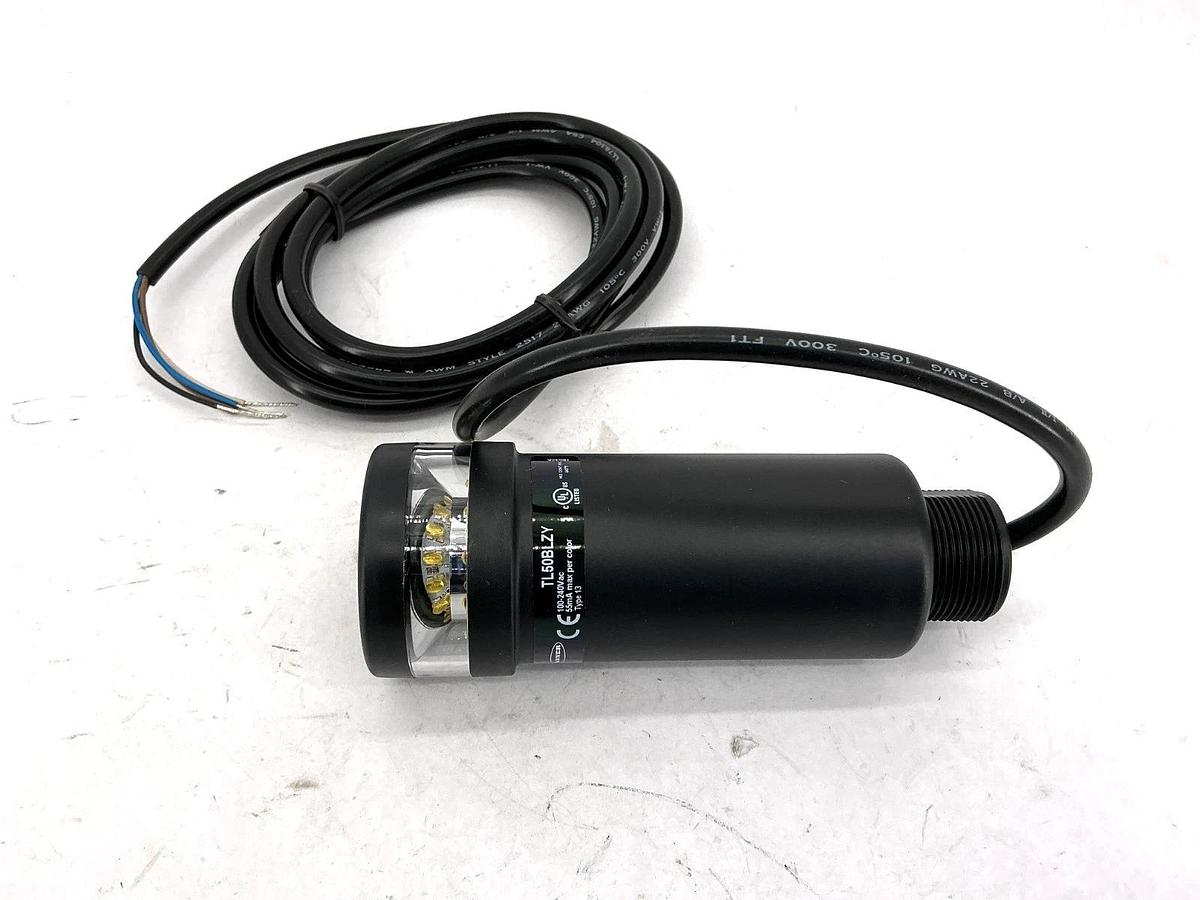 New Banner TL50BLZY Beacon Tower Light 1-Color Indicator 4-Wire 100/240VAC