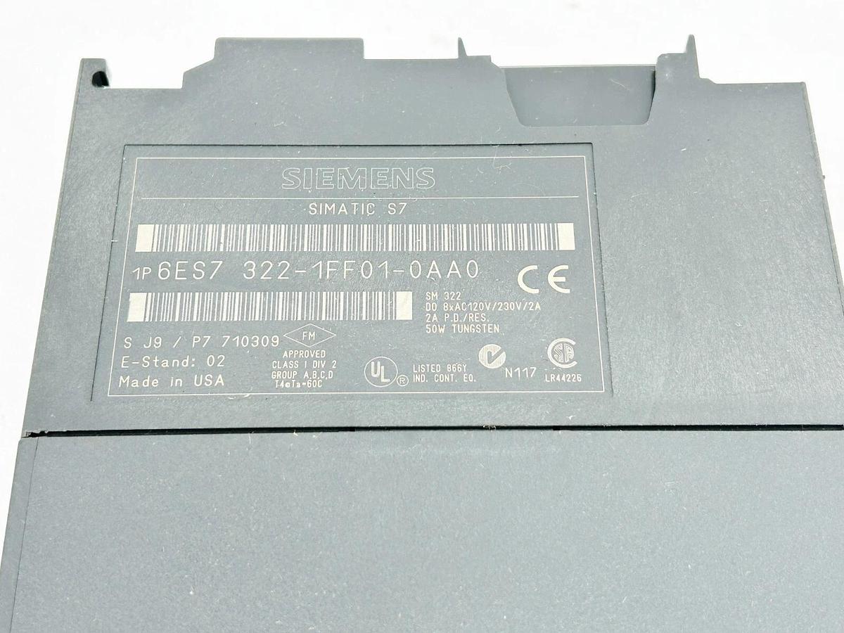New Siemens 6ES7 322-1FF01-0AA0 Digital Output Module