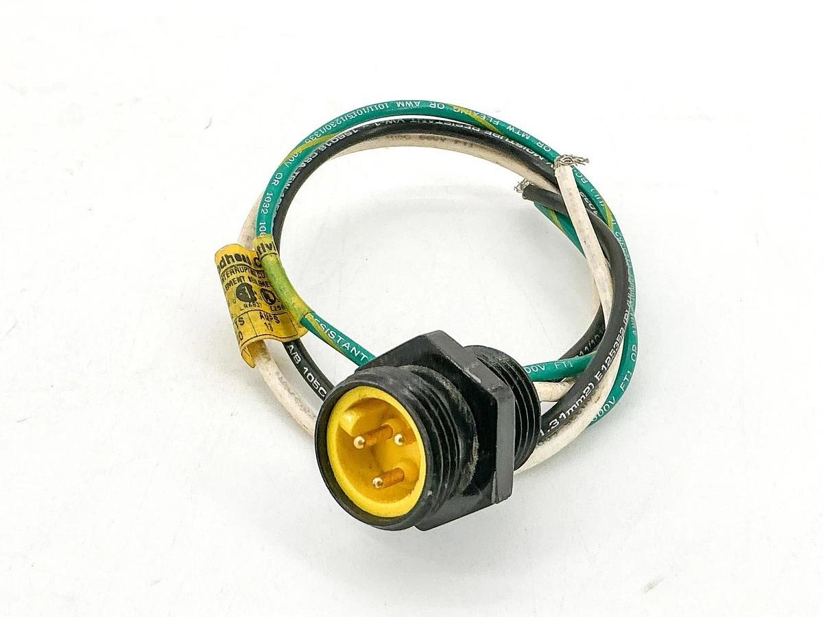 New Lot of 2 Brad Harrison 1R3006A20A120 Cordset 600V 1300130202 40909- No Box