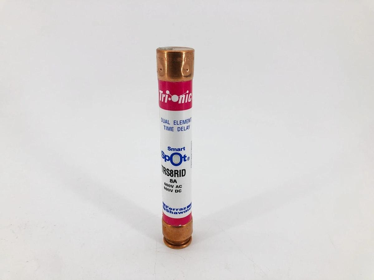 New Ferraz Shawmut TRS8RID Smart Spot Fuse 600V 8A Class RK5
