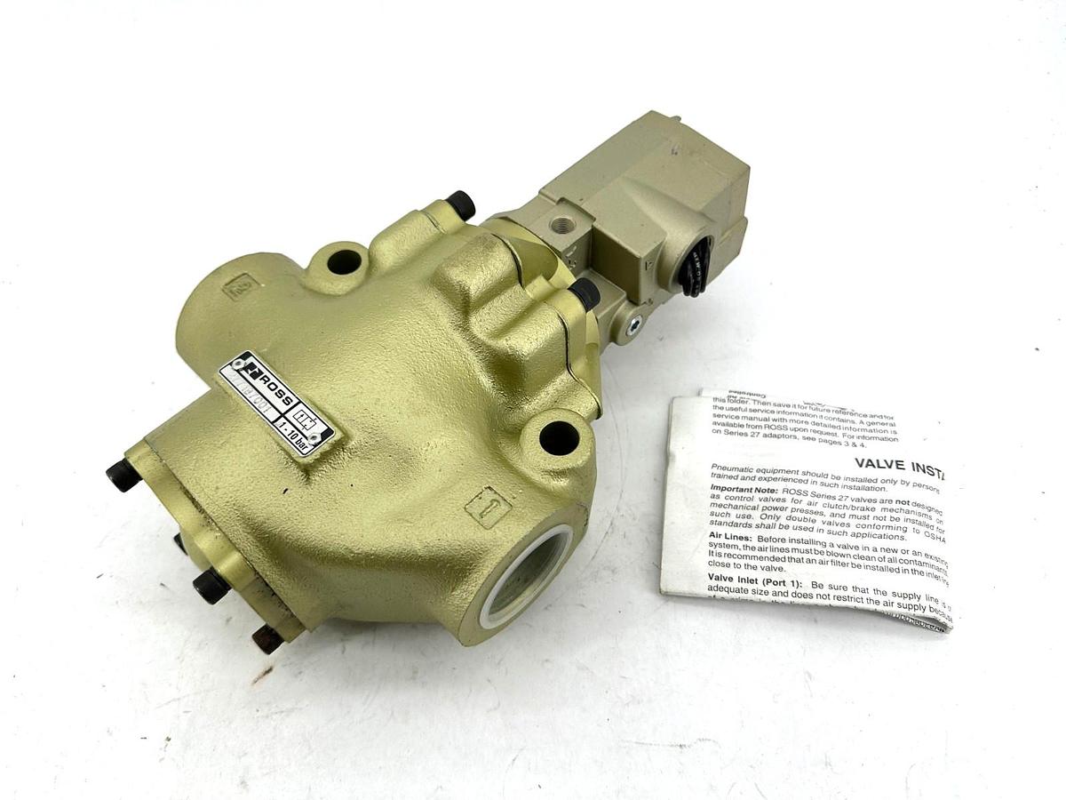 New Ross 2771B7001 Pneumatic Solenoid Valve 110/120VAC - No Box