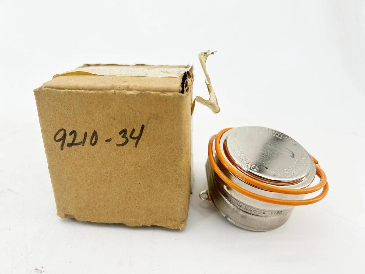 New Synchron JL-12RC-24 Timing Motor 110V5W 60CY 100 RPM